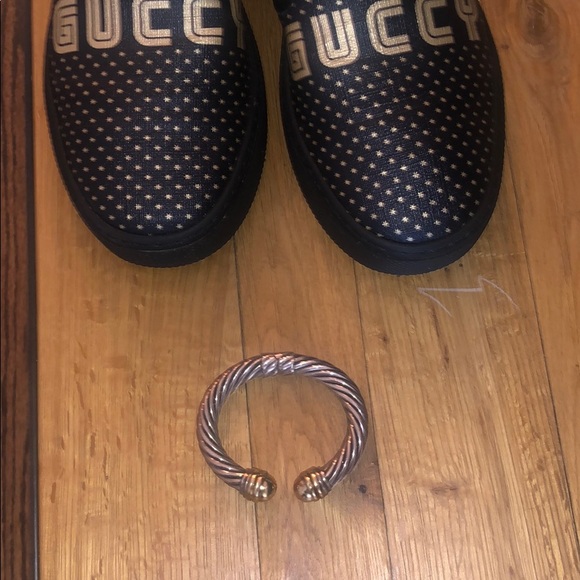 David Yurman Sterling Silver 14k Gold Dome - Picture 2 of 6